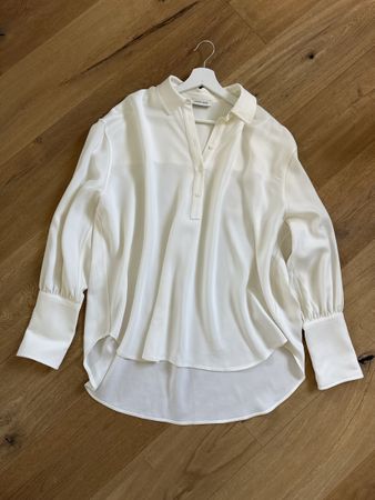 Anine Bing chemise blanche S-M over size 