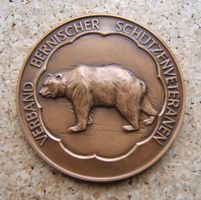 SCHÜTZENMEDAILLE VERBAND BERNISCHER SCHÜTZENVETERANEN 1992