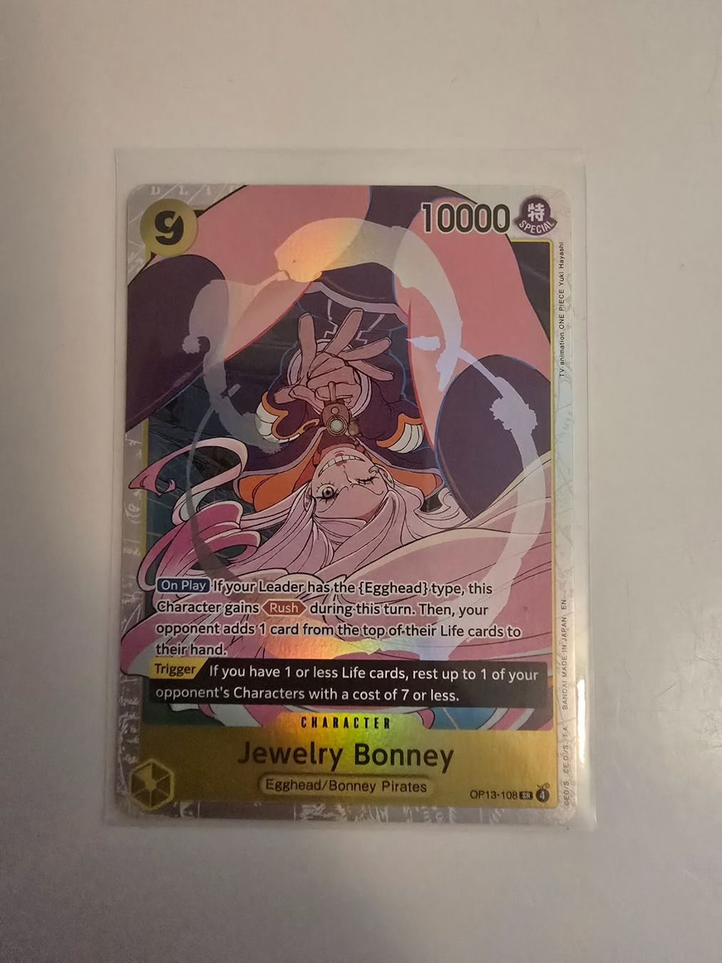 Bandai Carte collezionabili: Jewelry Bonney OP13-108 SR – Nuovo (secondo la descrizione) da Chur venduto da Casdo