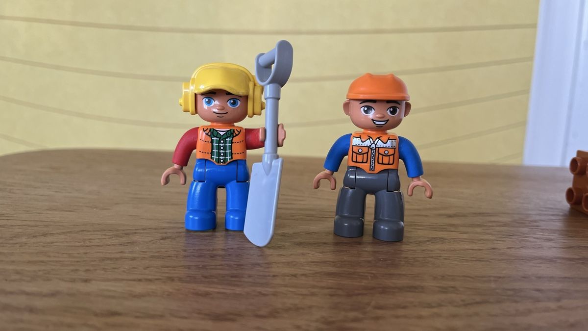 Lego Statuette: LEGO Duplo Baustelle 10812 Bauarbeiter Bagger – Usato da Ennetbaden venduto da teo_yg9s 4