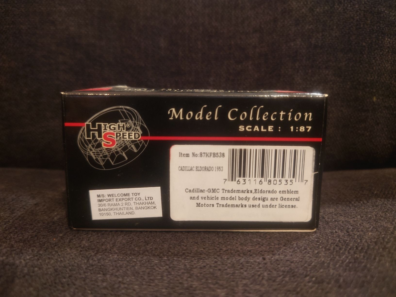 Cadillac Modellini d'auto: High Speed Modellauto: Cadillac Eldorado, 1953, 1:87 – Nuovo e nell'imballaggio originale da Boningen venduto da Swyt 3