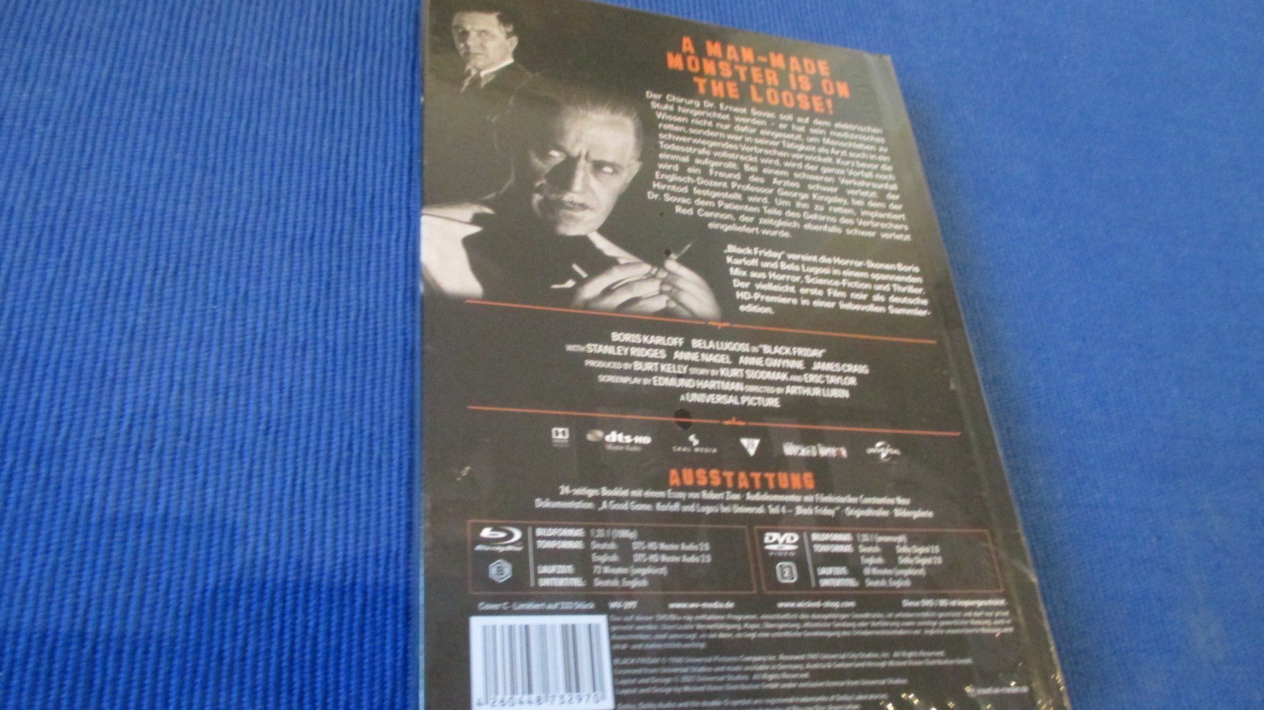 Tous les DVDs: Mediabook  Black Friday  / Coll. Edition Nr. 47 – Neuf avec emballage d'origine à Wattenwil par Firebird1 4