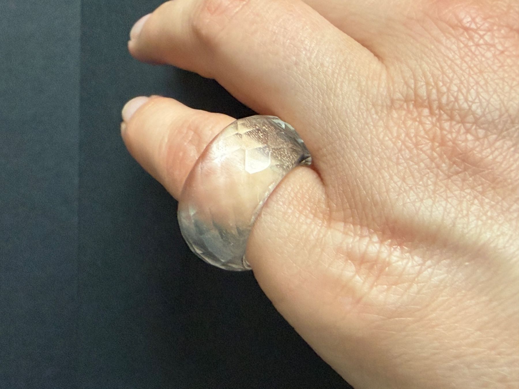 Anelli: Bergkristall Ring – Usato da Spiegel b. Bern venduto da Rogger72 1