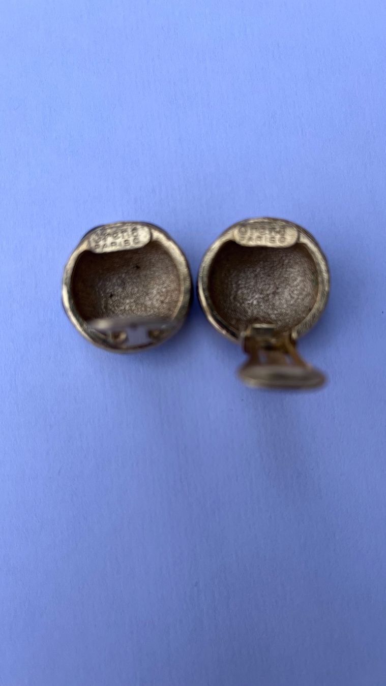 Orecchini pendenti & Orecchini a lobo: Vintage Ohrclips Orena Paris – Usato da Roggwil BE venduto da KarotteV 2