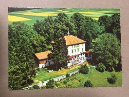 Lamboing Bern Flugaufnahme Berg Gasthaus Twannberg