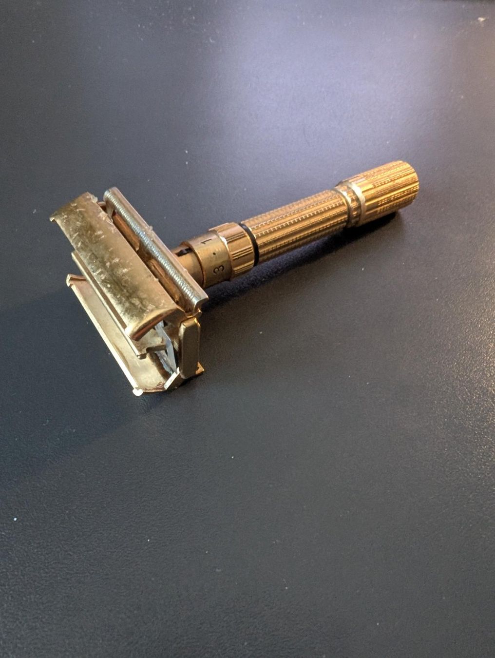 Rasoirs & Lames de rasage: Sammlerstück: Gillette Executive Adjustable "Fatboy" – D'occasion à Gattikon par Nikita8 1