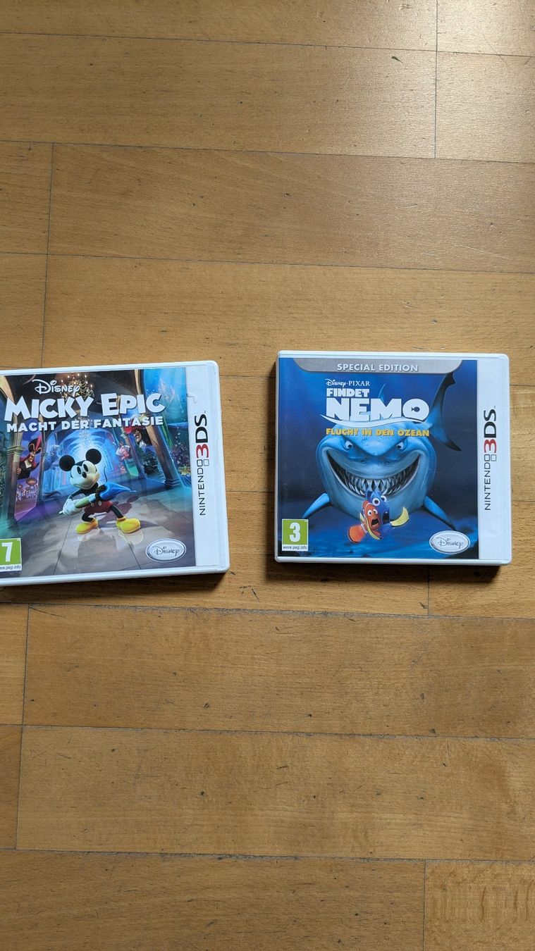 Nintendo Giochi: 3DS Nemo und Micky Mouse – Usato da Kriessern venduto da mim_z8rs
