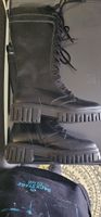 neue Gothic / Punk Kunstleder Stiefel Esprit Gr.41