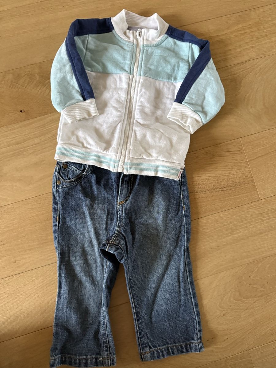Kleiderpakete & -sets: Kinderset Jacke & Jeans, Grösse 74 – Gebraucht aus Hinteregg von Jazz-C