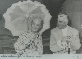 Valerie von Martens (1894-1986) Schauspielerin - Autogramm