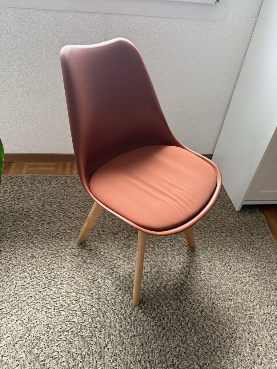 Conforama Tischset: Lot de 8 chaises Terracotta + table à donner – Neu (gemäss Beschreibung) aus Crassier von GGblue23515 3