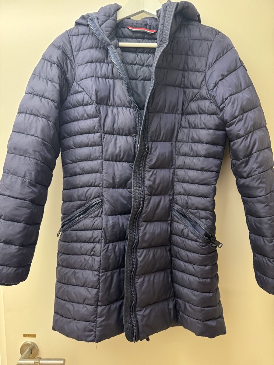Napapijri Jacken: Napapijri navy hooded winter coat – Neu (gemäss Beschreibung) aus Montagnola von jamylafy