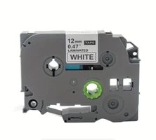 TZe-231 12mm Laminiertes Schriftband Transparent für Brother
