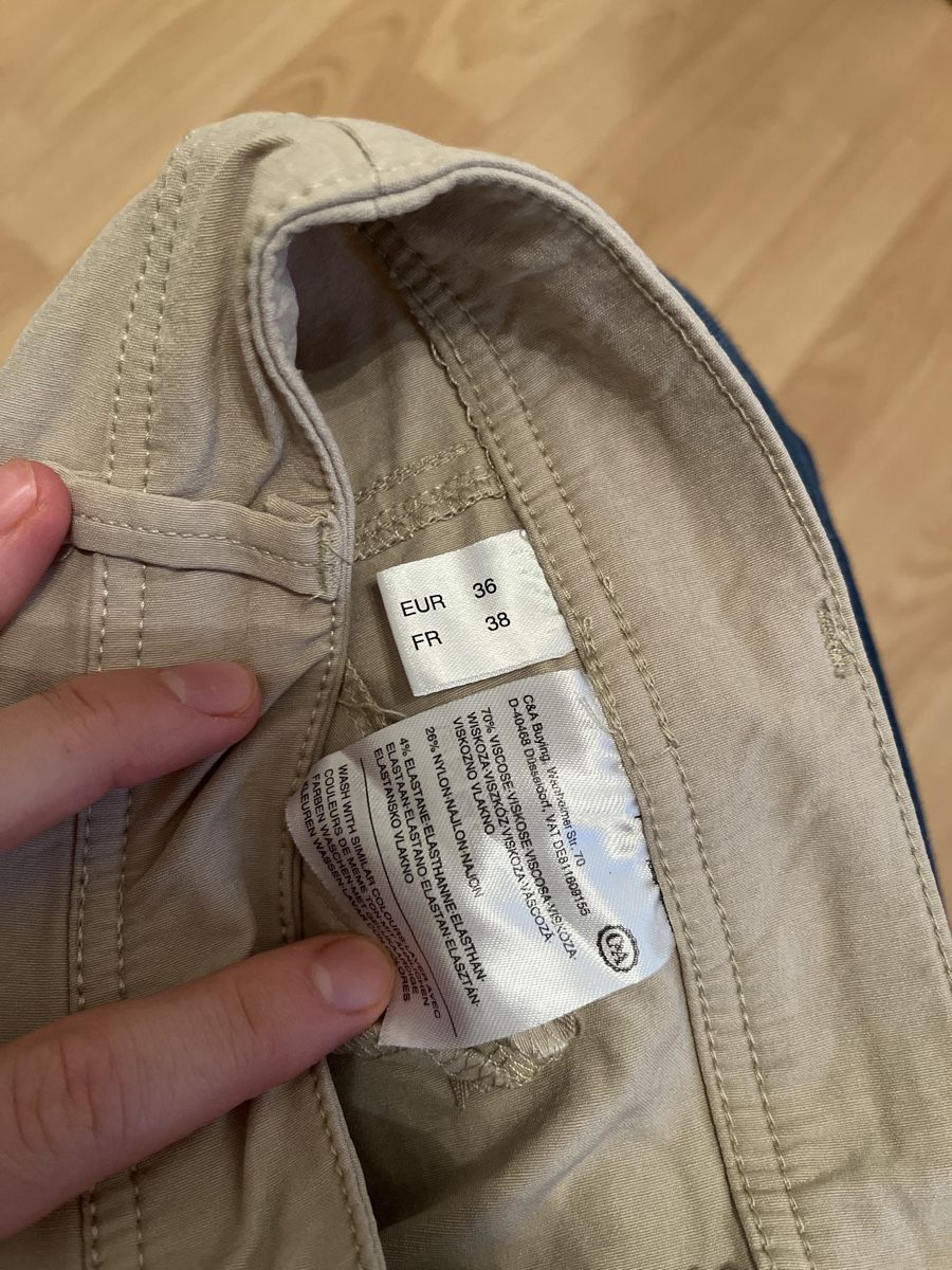 C&A Pantaloni: 7/8 Damenhose Gr. 38 beige – Nuovo (secondo la descrizione) da Meilen venduto da mogli_luna 1