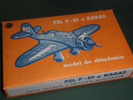 PZL P-23a Karas Fighter Aircraft 1:72