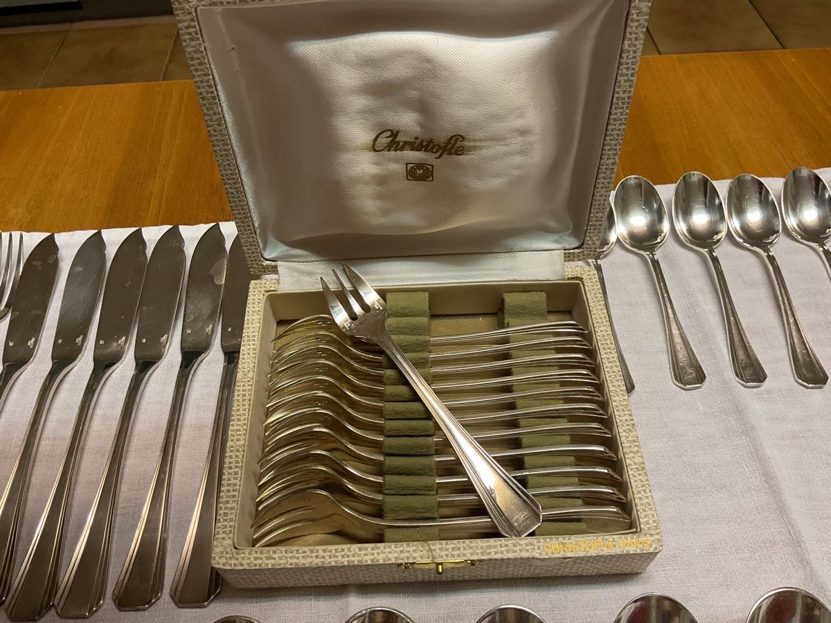 Christofle Set di posate: Christofle Boréal – Usato da Biel/Bienne venduto da fxgindrat82 3