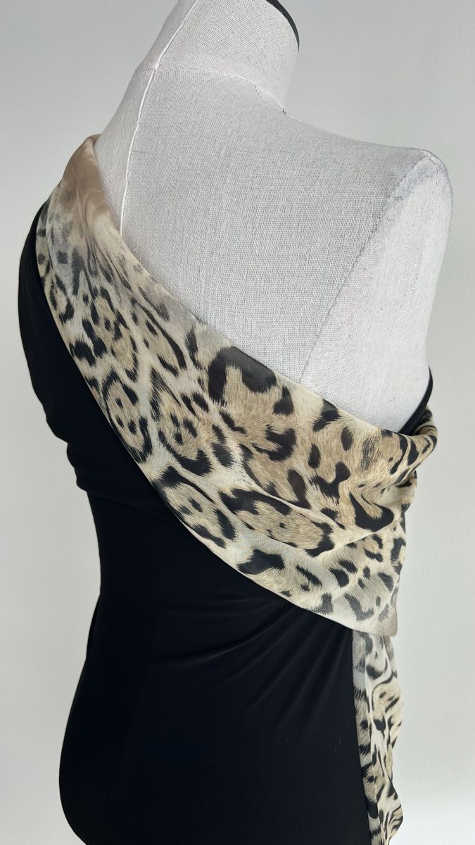 Vestiti: Elegantes Kleid mit Animalprint – Nuovo (secondo la descrizione) da Rothenburg venduto da rana7666 4