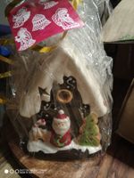Weihnachtsbeleuchtung Lebkuchenhaus Weinacht
