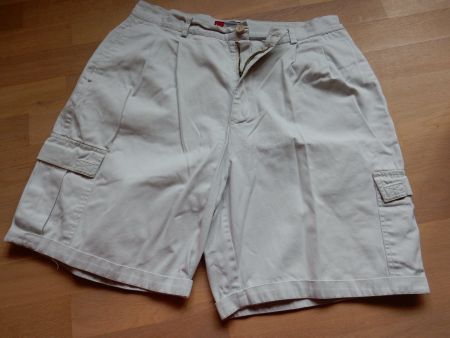 Bermudas kurze Hose Shorts 'Jon Lausen' 36 beige Baumwolle