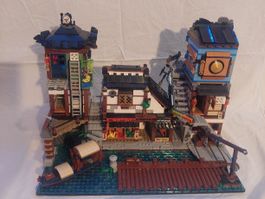LEGO 70657 Ninjago City Docks – grosses Set mit Anleitung
