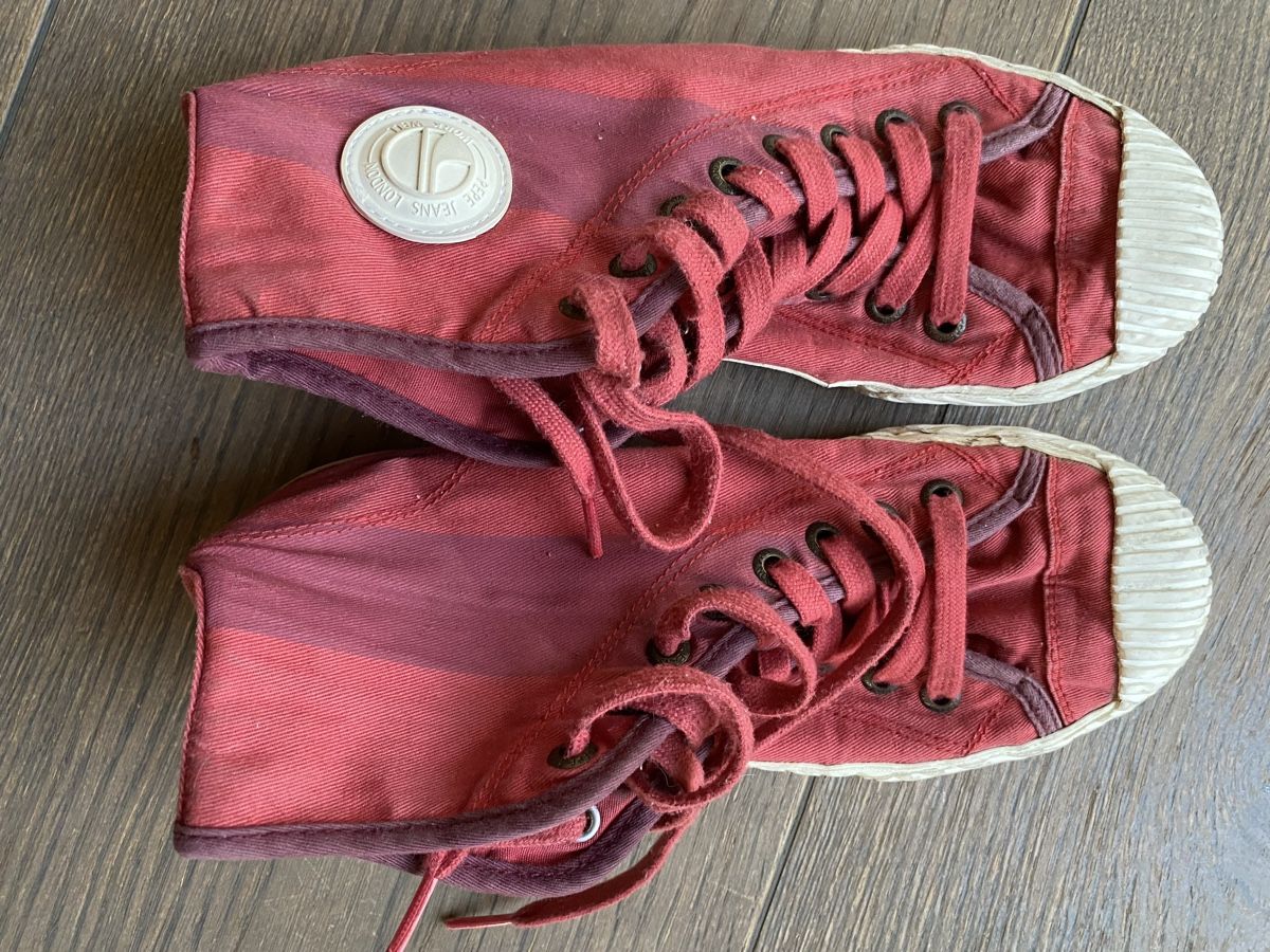 Pepe Jeans Scarpe da donna: Baskets en toile Pepe Jeans – Usato da Develier venduto da lili_1 1