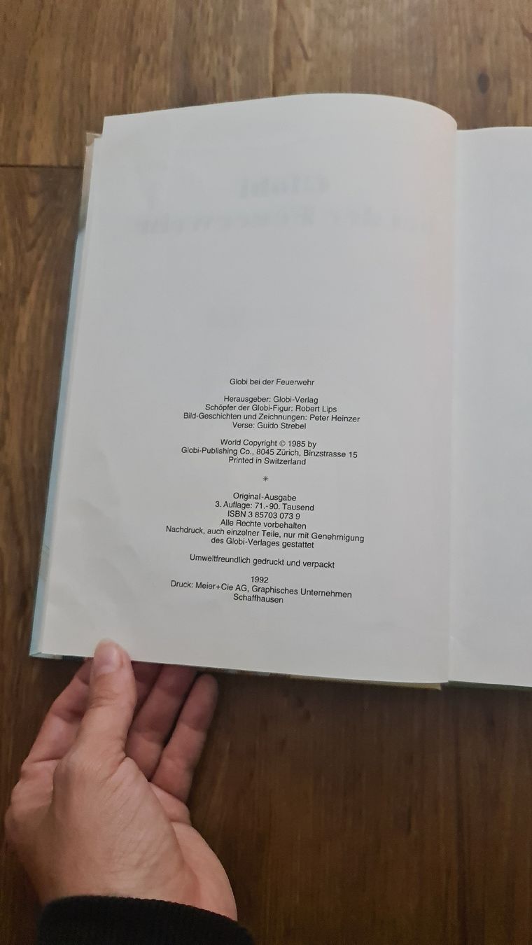 Libri: globi bei der feuerwehr – Usato da Wittenbach venduto da Tigerlili 3