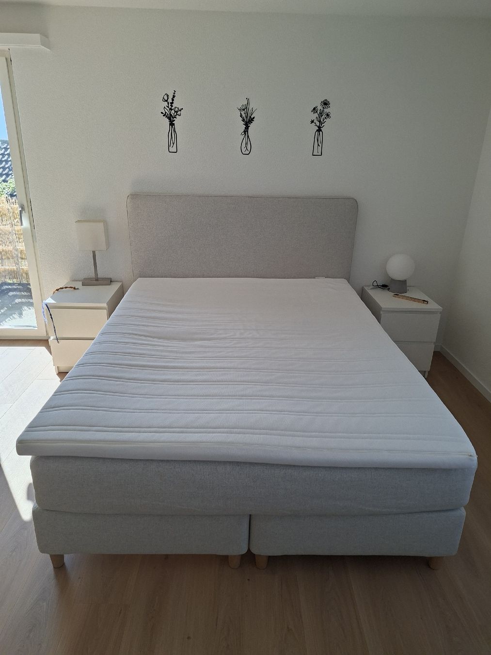 Letti: schönes Boxspringbett – Usato da Uznach venduto da TheFireFrei 1