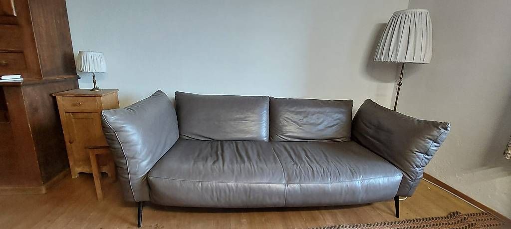 Divani: Designer Leder-Sofa – Usato da Brüttelen venduto da BaBaer