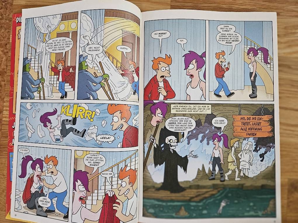 Fumetti: Futurama und Bart Simpsons Horror Show Comics – Usato da Würenlingen venduto da grizzlyne1 1
