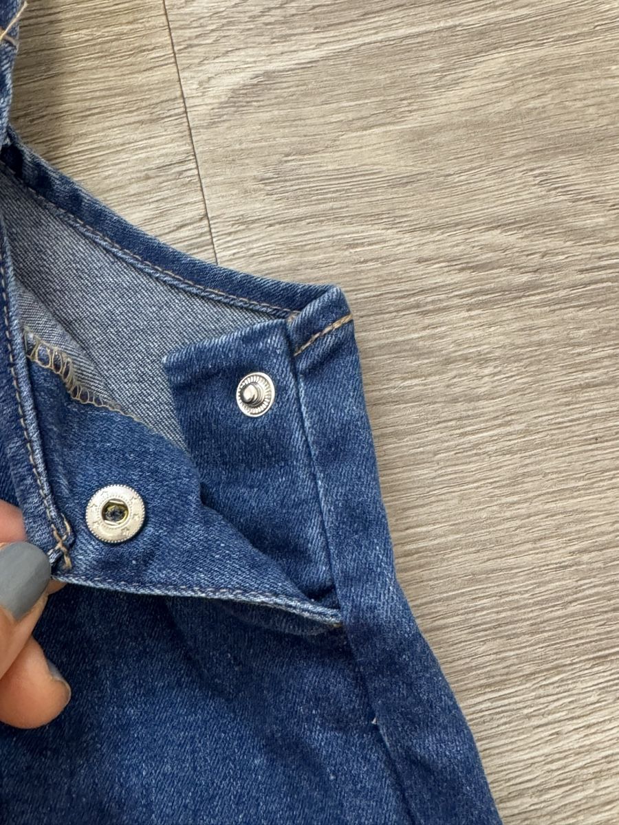 Vestiti & Gonne: Latzkleid, Mädchen, Jeans, 98, neu – Nuovo e nell'imballaggio originale da Wilen b. Wil venduto da carpediem25 3