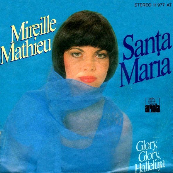 Dischi in vinile: Mireille Mathieu - Santa Maria - Single Schallplatte Top – Usato da Einsiedeln venduto da Dorfrocker