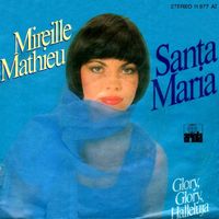 Mireille Mathieu - Santa Maria - Single Schallplatte Top