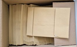 Falttaschen 108 Stück, mit Klotzboden, DIN B5, 120g/qm