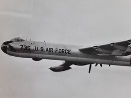 CONVAIR B-36 D _ US Air Force _ GLOBEMASTER _ s/w Postkarte