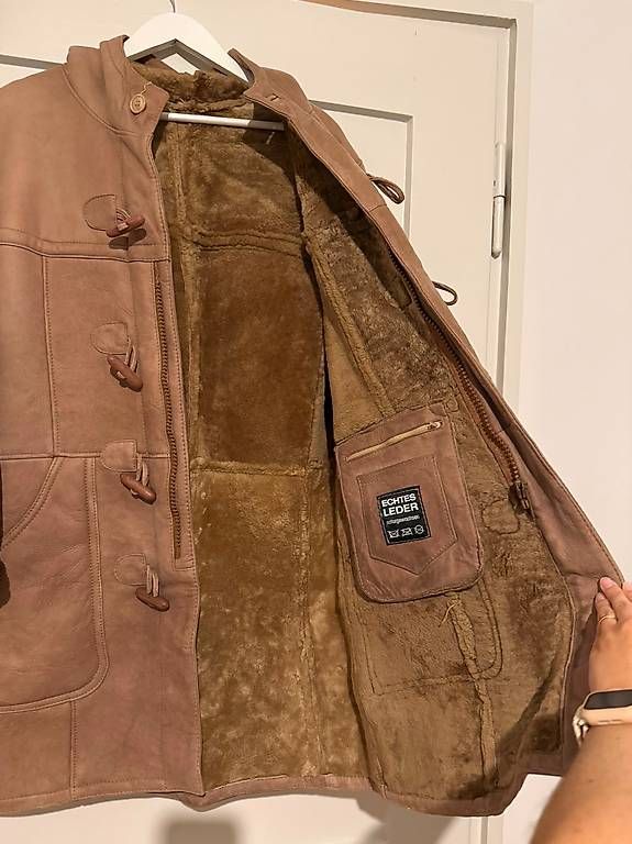 Vestes: Echtes Leder Winter Jacket  – D'occasion à Basel par car_sym8 3
