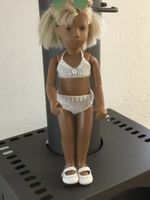 Sasha Puppe Bikini,  Farbe weiss mit silberglitzer