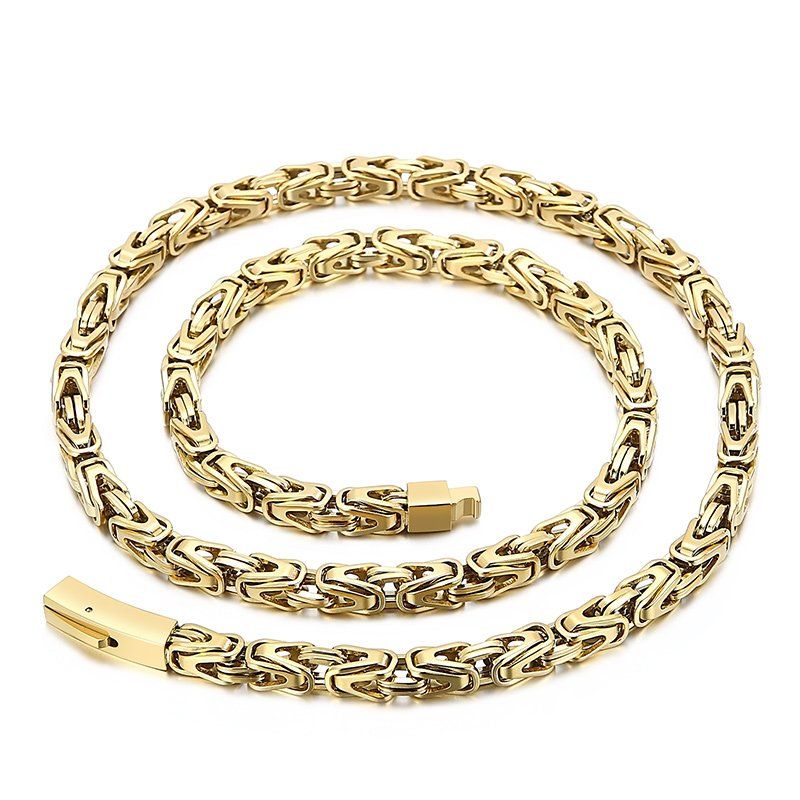 Ketten: Edelstahl Halskette Kette 6mm 65cm – Neu und originalverpackt aus Uerkheim von Kaufoption