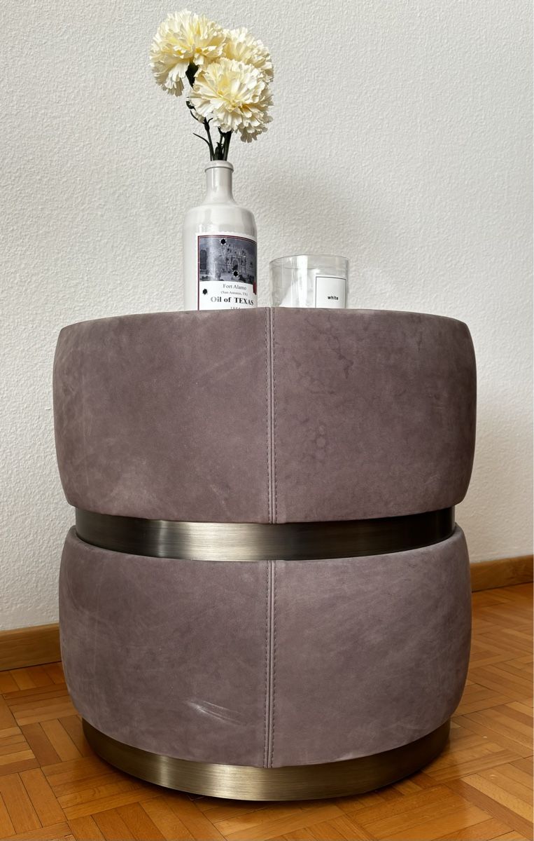 Tavoli: Round Side Table with Mirror Top and Wheels, 47cm – Nuovo (secondo la descrizione) da Zürich venduto da Jan_michael 4