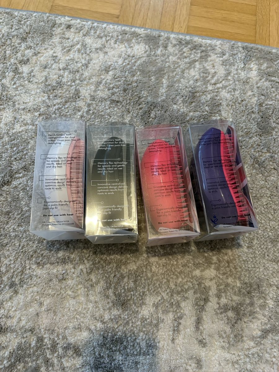 Altro per la cura dei capelli: Tangle Teezer Set, 4 Stück, NEU – Nuovo e nell'imballaggio originale da Weinfelden venduto da pro_chy2 1