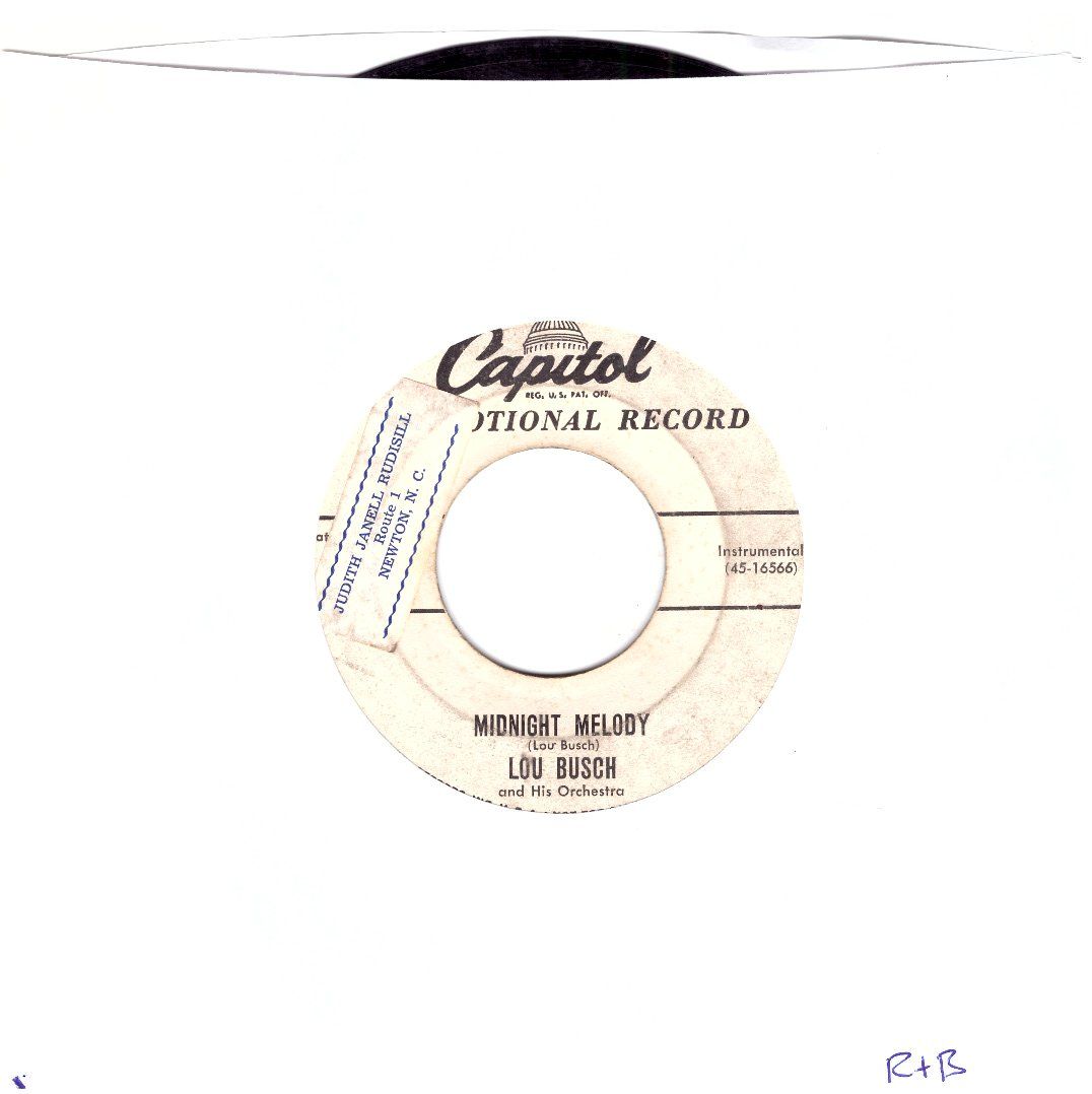 Vinyles: LOU BUSCH – D'occasion à Bassersdorf par house-of-vinyl