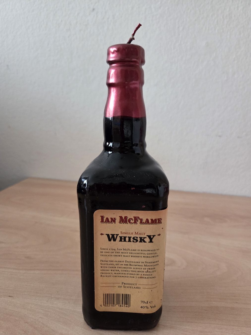 Candele: Whisky Kerzen Flasche – Nuovo (secondo la descrizione) da Winterthur venduto da katzen07 1