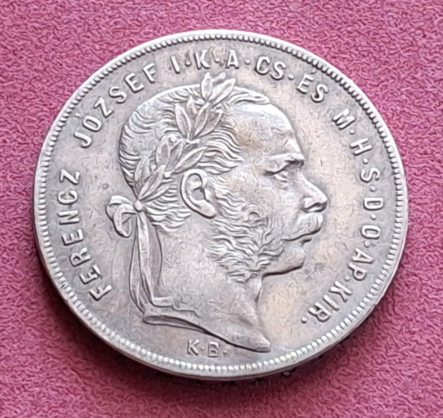 Tutti le monete: UNGARN - 1 FORINTH 1878 KB – Usato da Boniswil venduto da dpd4coins