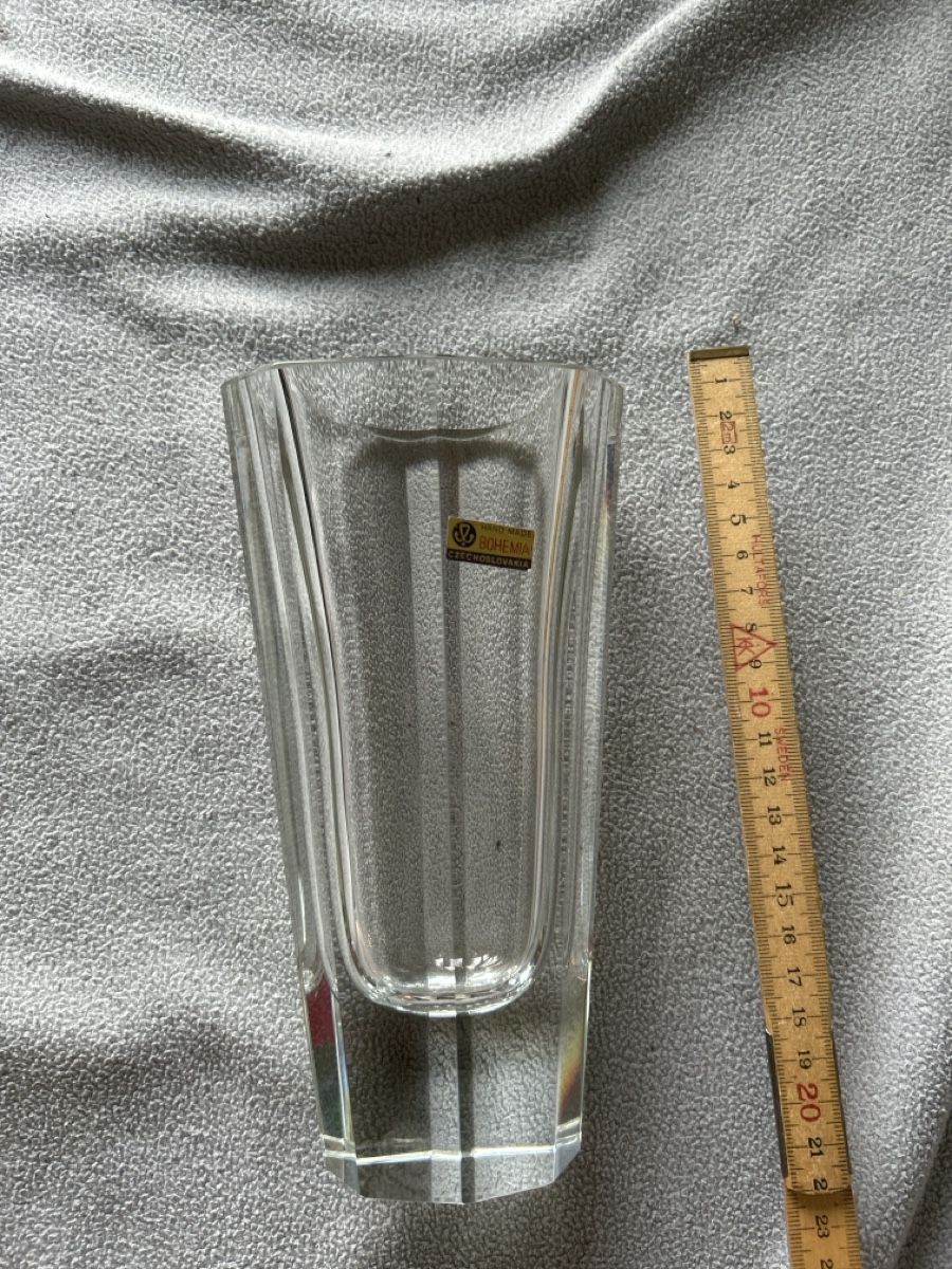 Vasi & Recipienti: Böhmische Kristall Vase  – Usato da Bonstetten venduto da Ebano- 1