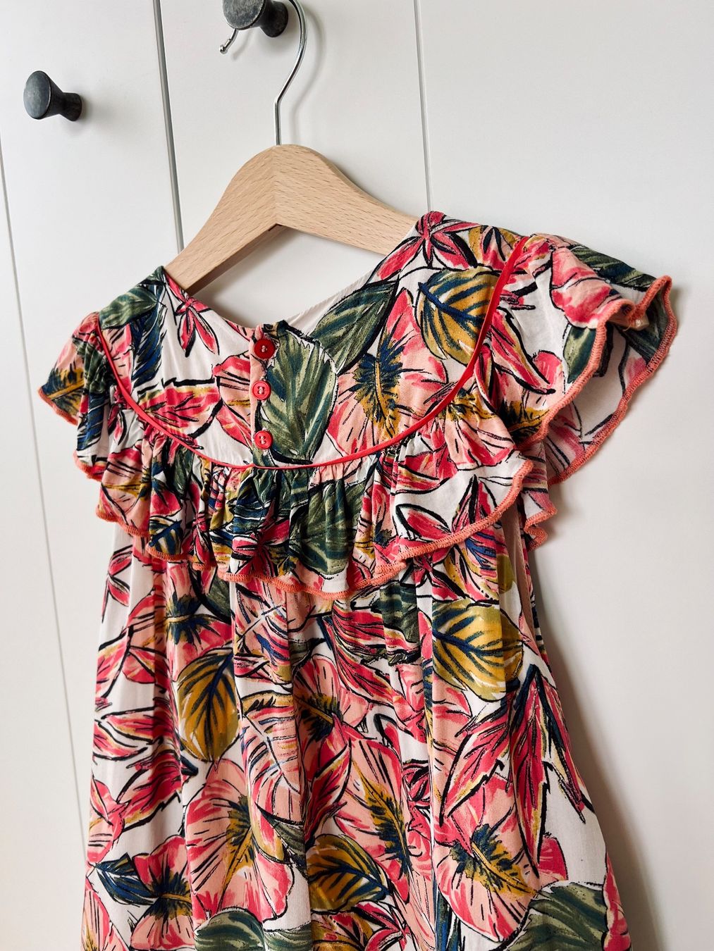 Mango Vestiti & Gonne: Mango, 104, Kleid, luftig, Blumen, rosa – Usato da Burgdorf venduto da rulan 3