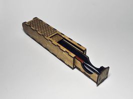 Étuis à stylos en bois neuf
