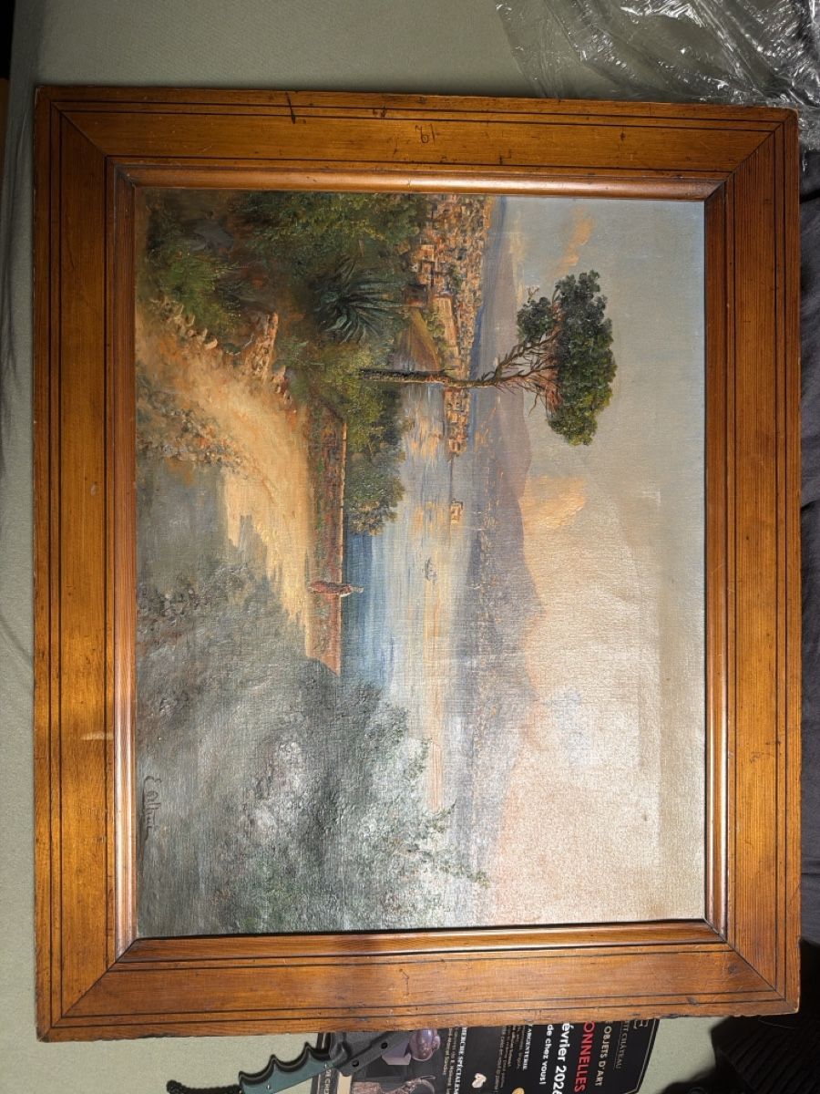 Dipinti: 1886 Naples peinture – Usato da Monthey venduto da luc_2jbx
