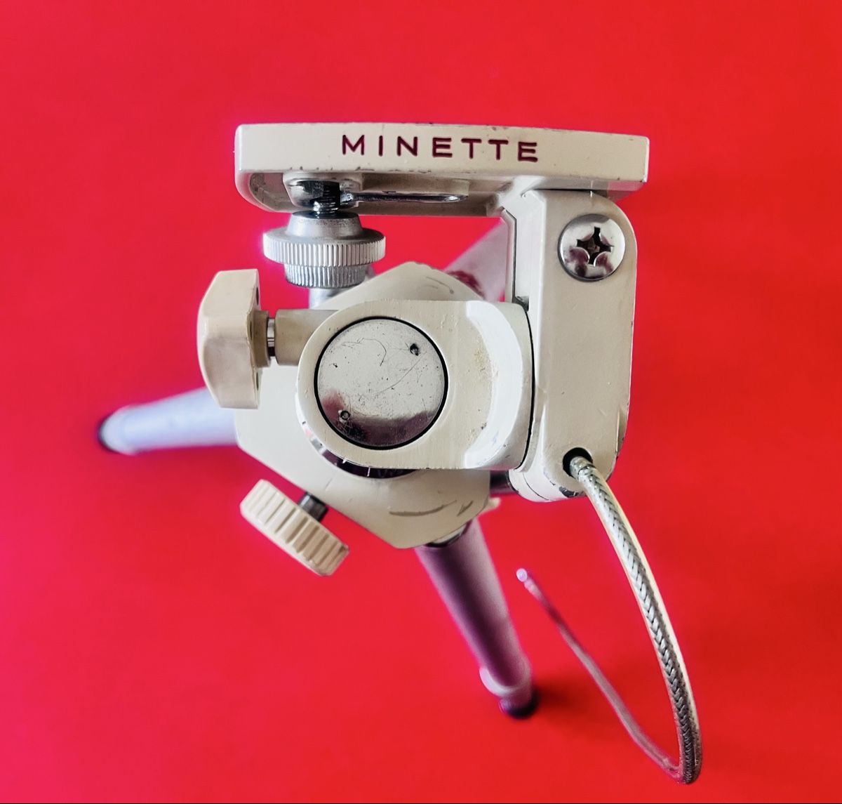 Stative & Köpfe: Vintage Minette Stativ Japan Elevator Tripod Top – Gebraucht aus Wädenswil von Buddha8 3
