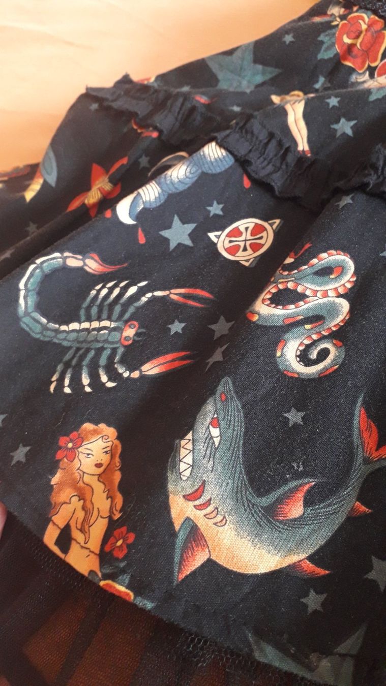 Lotti di vestiti: Rockabilly Kleid mit Tasche XS max. S – Usato da Muolen venduto da Schmetterling2019 7