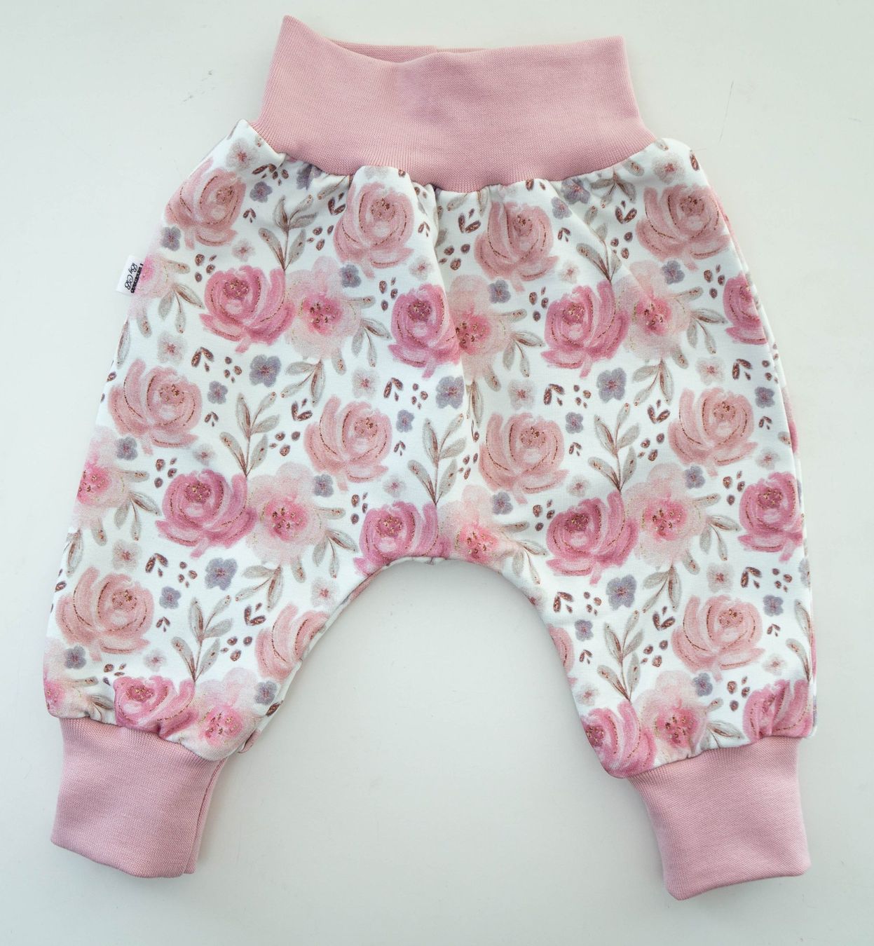 Pantaloni: Sweat Pumphose mit Rosen Gr.86/92 - NEU – Nuovo e nell'imballaggio originale da Zürich venduto da sambaum 1