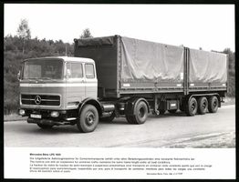 Fotografie Lastwagen Mercedes Benz LPS 1